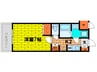 Lala place 梅田東シエスタ 1Kの間取り