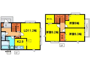 間取図 ユメニティ２７