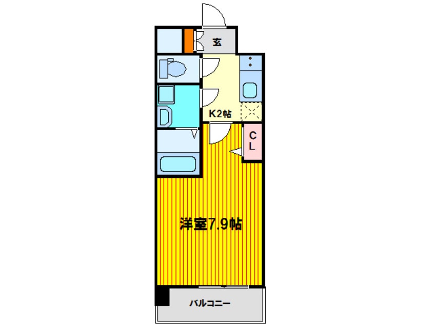 間取図 レジュールアッシュ福島FINO