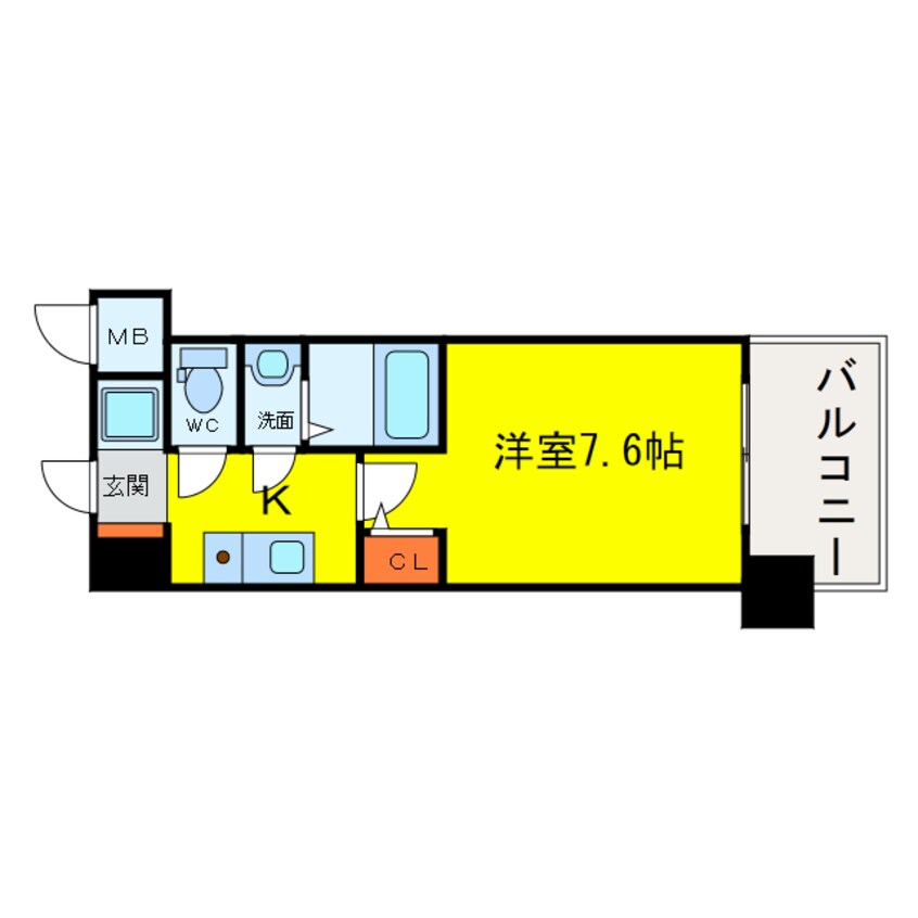 間取図 リッツ加島