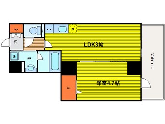 間取図 フォルテ福島