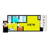 スプランディッドⅡ 1Kの間取り
