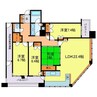 ビオール大阪大手前タワー 4LDKの間取り