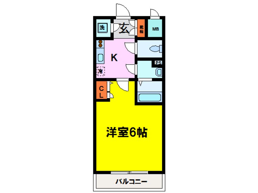 間取図 エスリード梅田グランノース