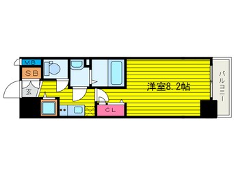 間取図 ＬＥＧＥＳＴＡ大阪レジデンス