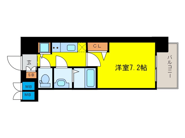 間取り図 メインステージ大阪福島