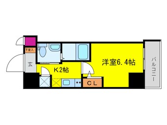 間取図 ＨＳ梅田ＥＡＳＴ