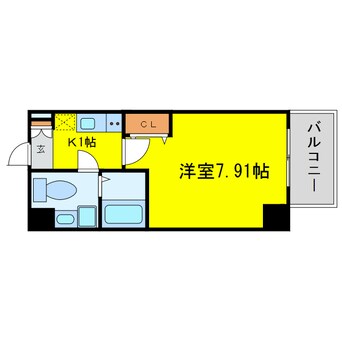 間取図 ウインズコート西梅田Ⅱ