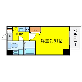 間取図 ウインズコート西梅田Ⅱ