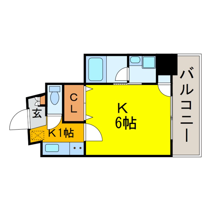 間取図 Luce Shinfukushima
