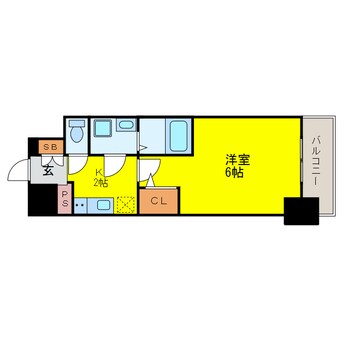 間取図 エスリード新福島
