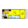 リーガル四ツ橋立売堀Ⅱ 1DKの間取り