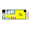 アクアプレイス福島ＥＹＥ 1Kの間取り