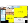 ノルデンタワー南森町プレミアム 1DKの間取り