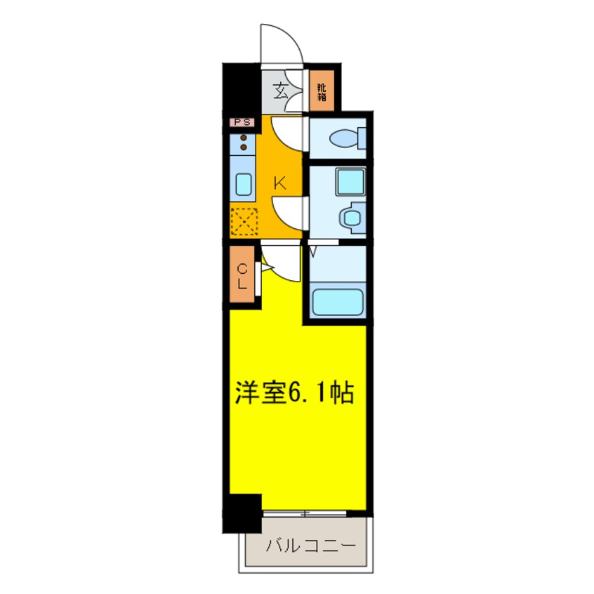 間取図 エスリード福島グレイス