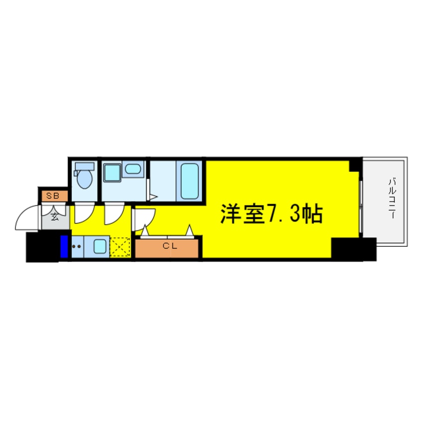 間取図 エスリード本町レジデンス