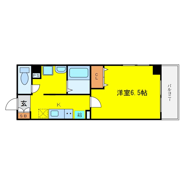 間取り図 みおつくし西梅田Ⅲ