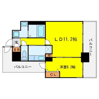 間取図 CUORE