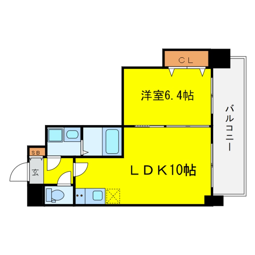 間取図 アルグラッド梅田WEST