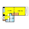 アルグラッド梅田WEST 1DKの間取り