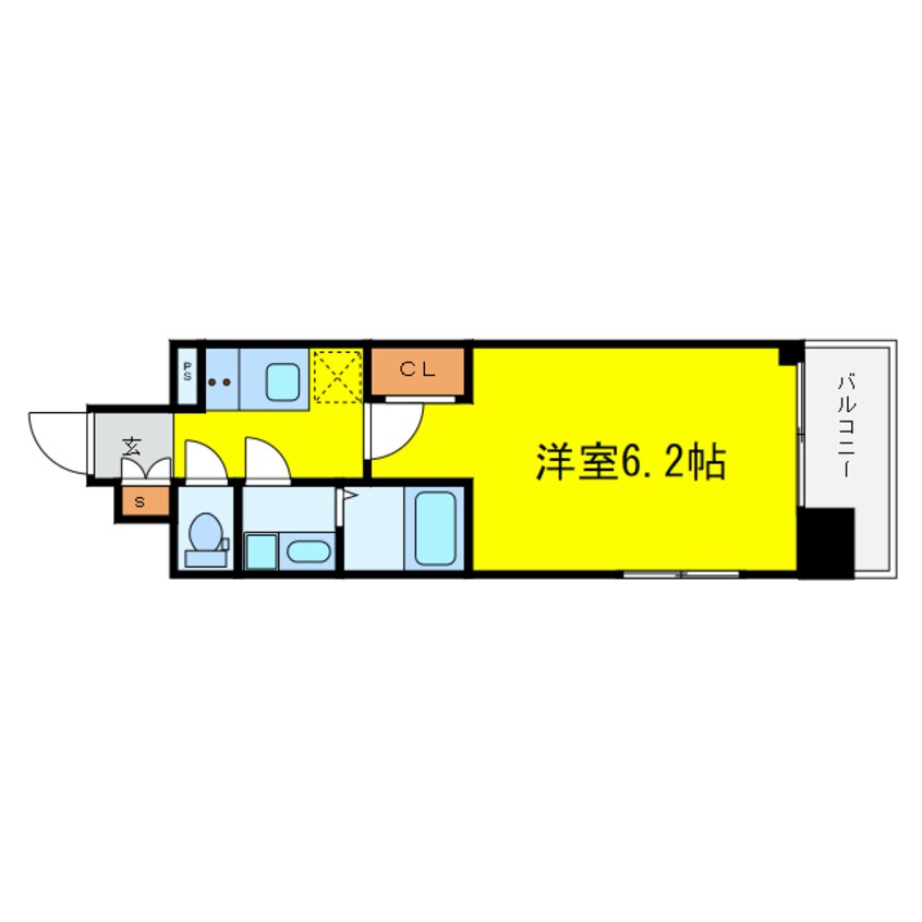 間取図 エスリード本町靭公園レジデンス
