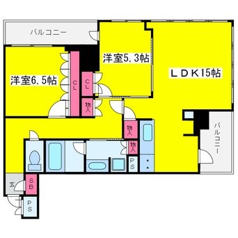 間取図 グランドメゾン新梅田タワー