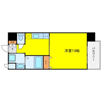間取図 アール大阪リュクス