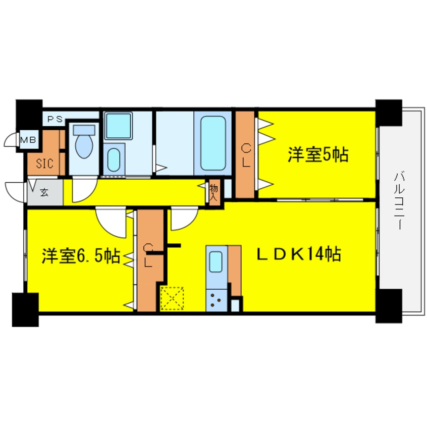 間取図 ショウエイ靭