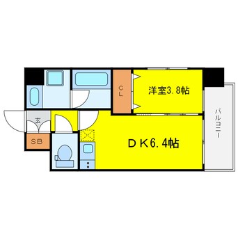 間取図 ディームス御幣島