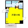 シーサＸＩ 1Rの間取り