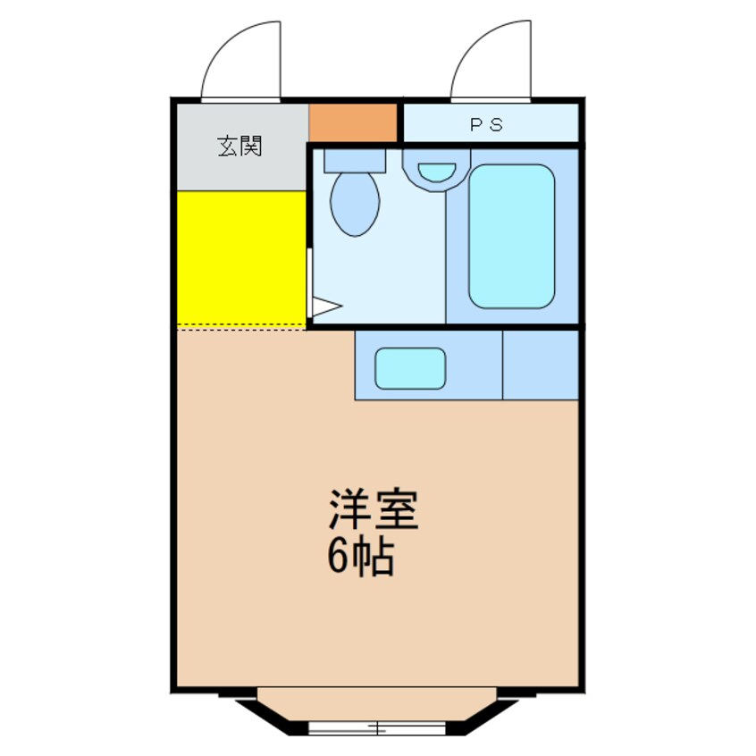 間取図 ロイヤル野里