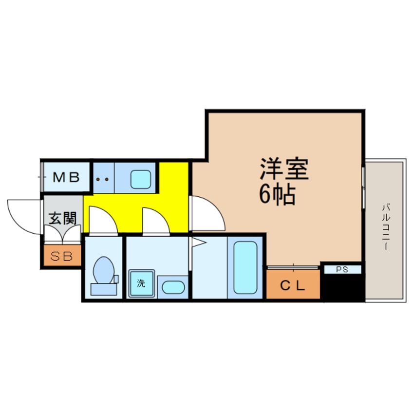 間取図 RIDGE姫島
