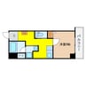 Blue福島　 1Kの間取り