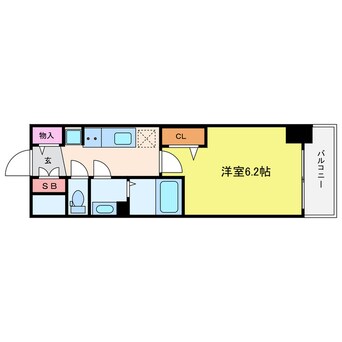 間取図 ララプレイス大阪福島アビリテ