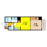 CIFI大阪天満 1LDKの間取り