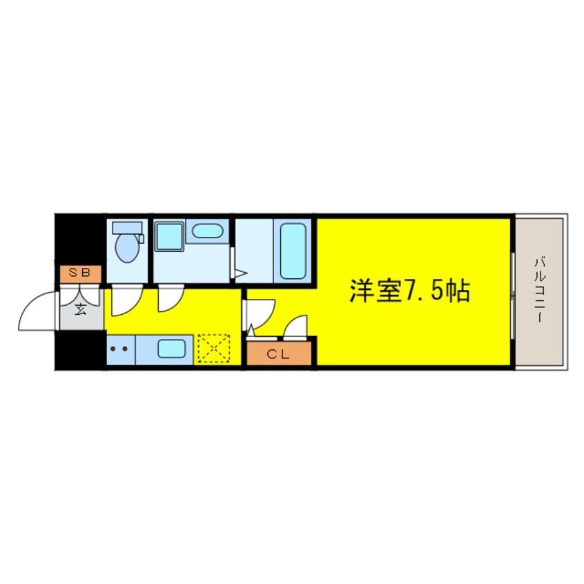 間取図 S-RESIDENCE福島grande