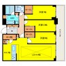 グランドメゾン新梅田タワーTHE CLUB RESIDENCE 3LDKの間取り