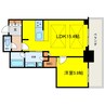グランドメゾン新梅田タワーTHE CLUB RESIDENCE 1LDKの間取り
