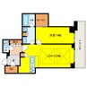 グランドメゾン新梅田タワーTHE CLUB RESIDENCE 1LDKの間取り