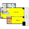 グランドメゾン新梅田タワーTHE CLUB RESIDENCE 1LDKの間取り