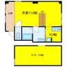 渡辺ビル 1Kの間取り