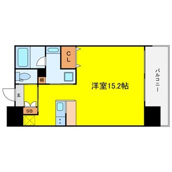 間取図 プレジオ海老江