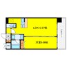 プレジオ海老江 1LDKの間取り