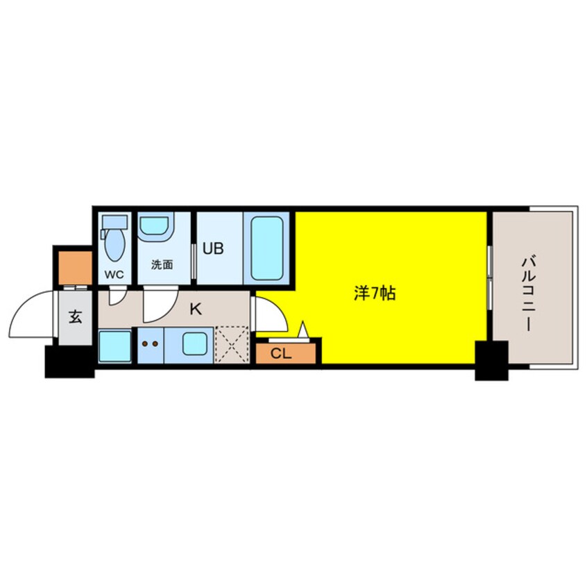 間取図 ブランシエスタ加島