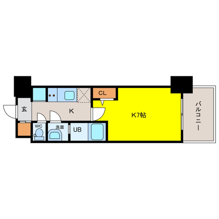 間取図 ブランシエスタ加島