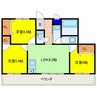 トータス西天満 3LDKの間取り