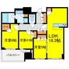 クラッシィタワー靭公園 3LDKの間取り