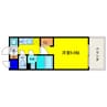 エスリード大阪STATION 1Kの間取り