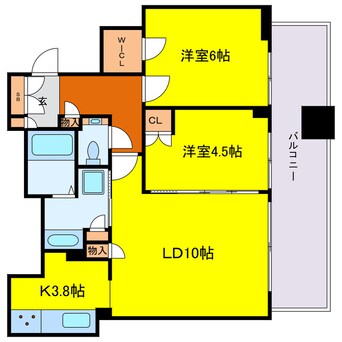 間取図 梅田ガーデンレジデンス