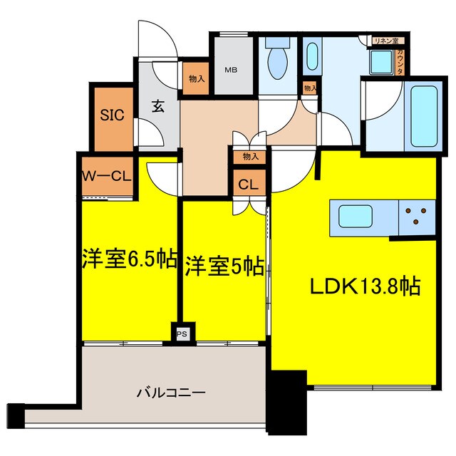 間取り図 梅田ガーデンレジデンス